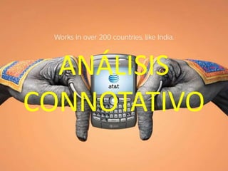 ANÁLISIS
CONNOTATIVO
 