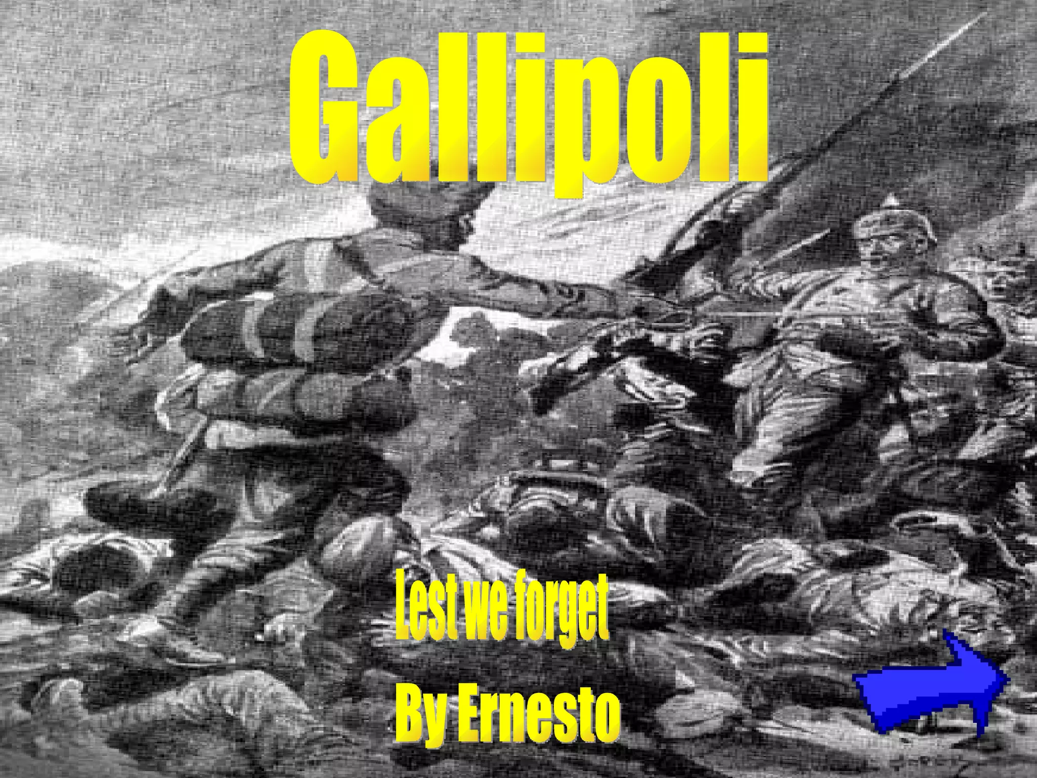 Gallipoli Presentation Ppt