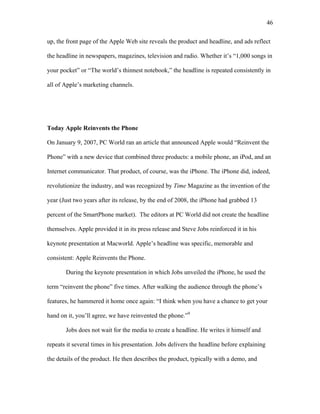 The Presentation Secrets of Steve Jobs | PDF