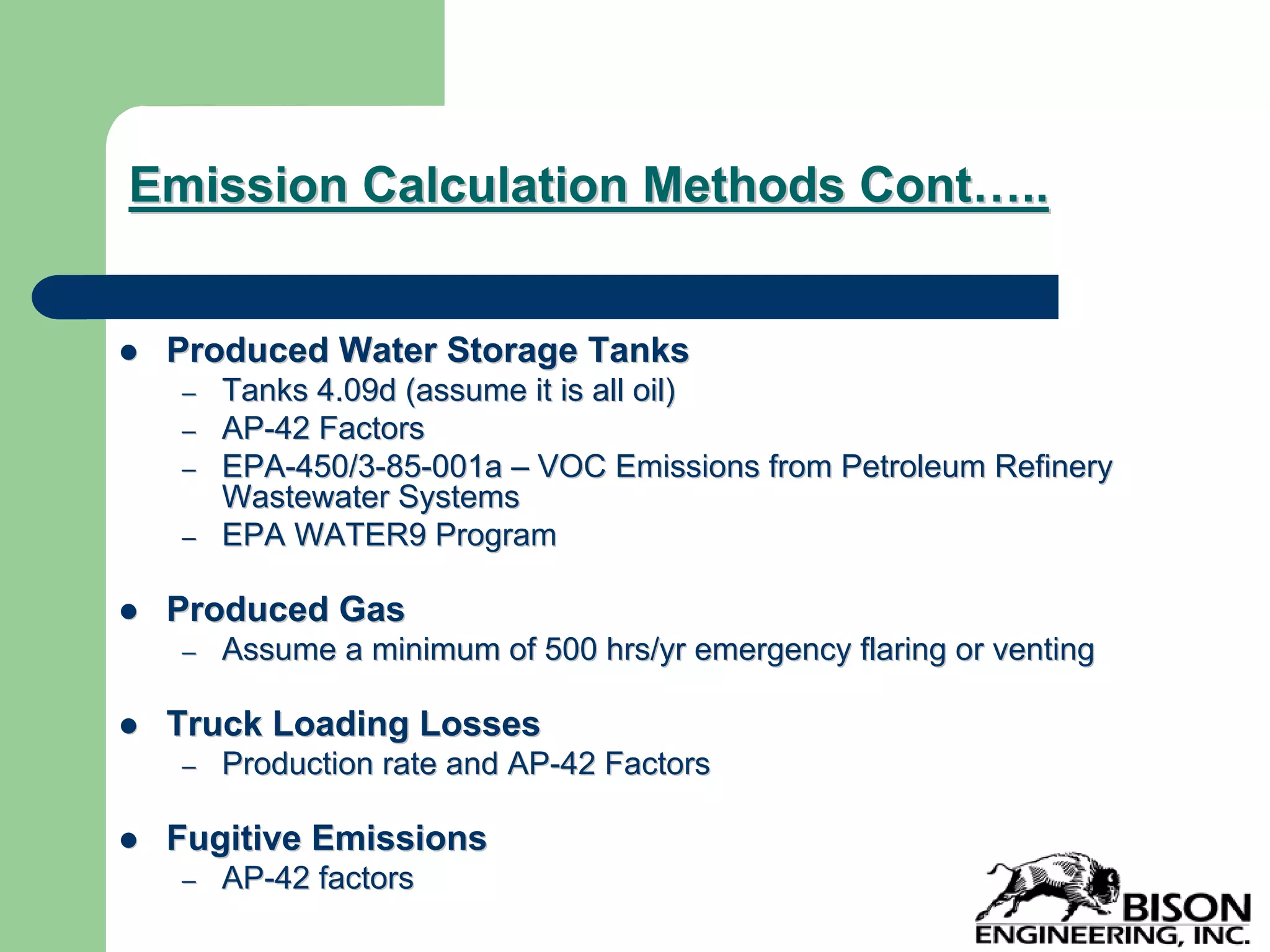 Regulating Oil and Gas Production Emissions | PDF