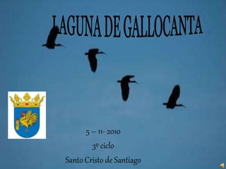 5 – 11- 2010
3º ciclo
Santo Cristo de Santiago
 