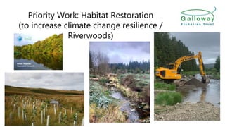 Staff member 1 – job title
Staff member 2 – job title
Staff member 3 – job title
Staff member 4 – job title
Priority Work: Habitat Restoration
(to increase climate change resilience /
Riverwoods)
 