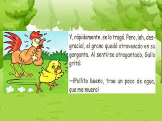 Gallo y pollito
