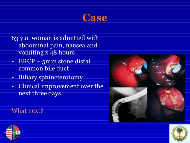 Biliary pancreatitis
