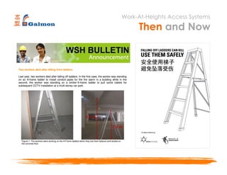 Work-At-Heights Access Systems
Then and Now
 