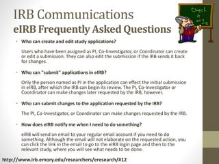 IRB Approval Process 2016 | PPTX
