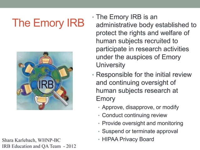 IRB Approval Process 2016 | PPT