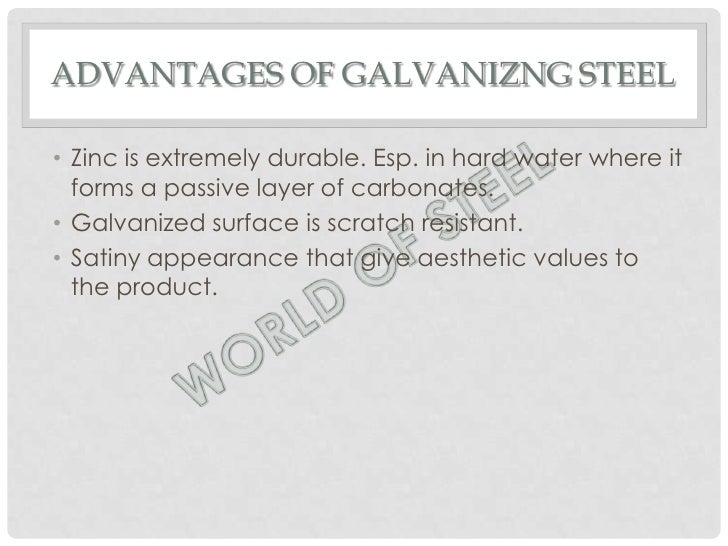 Galvanizing Methods