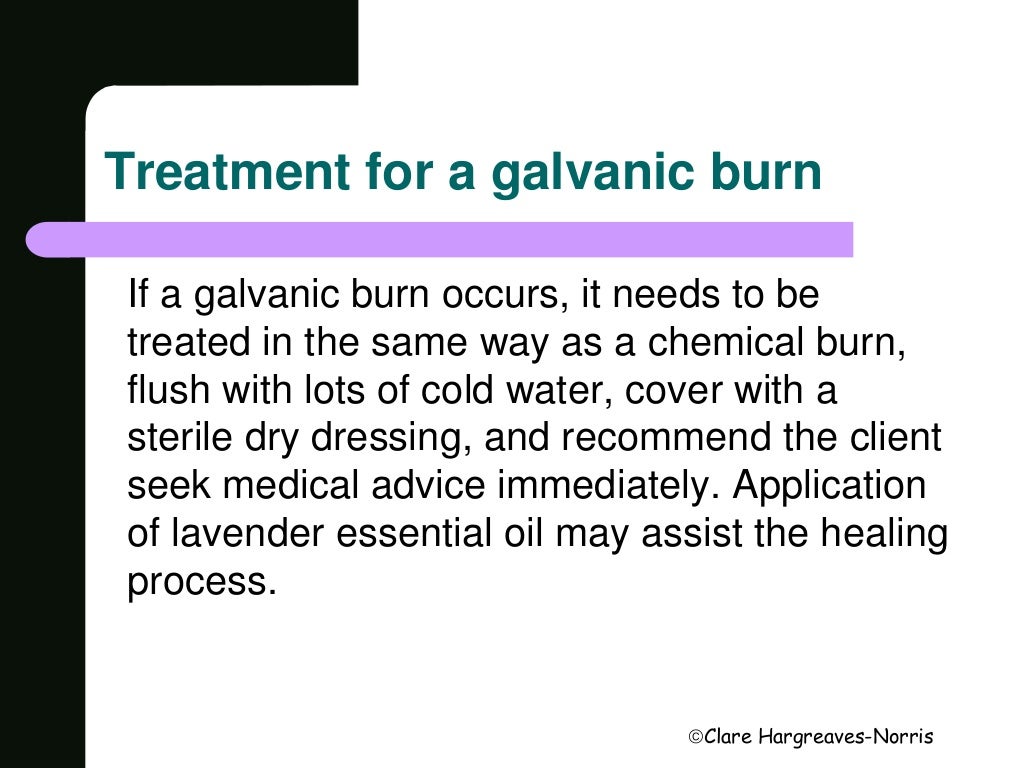 Galvanic body treatment powerpoint