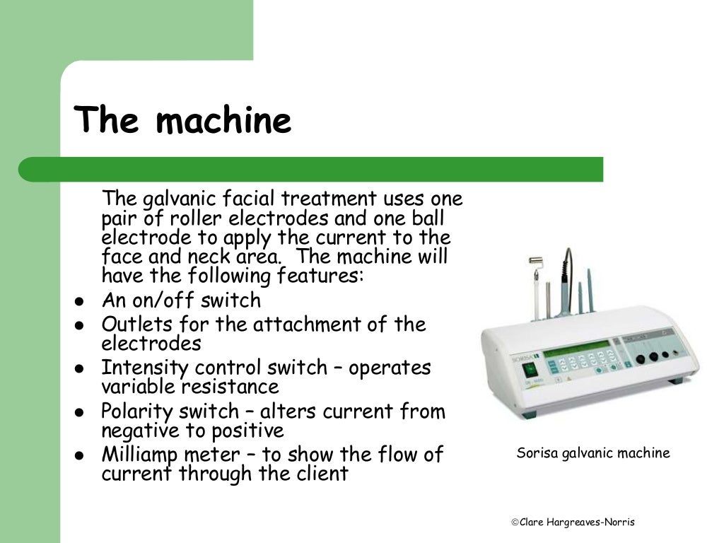 Galvanic Facial Treatment