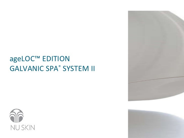 Galvanic Spa Powerpoint Presentation