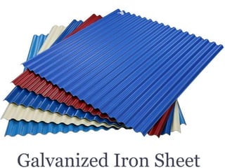 Galvanized Iron Sheet
 