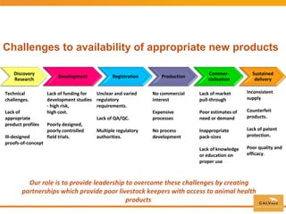 Commercial distribution of ECF-ITM vaccine in East Africa and Malawi