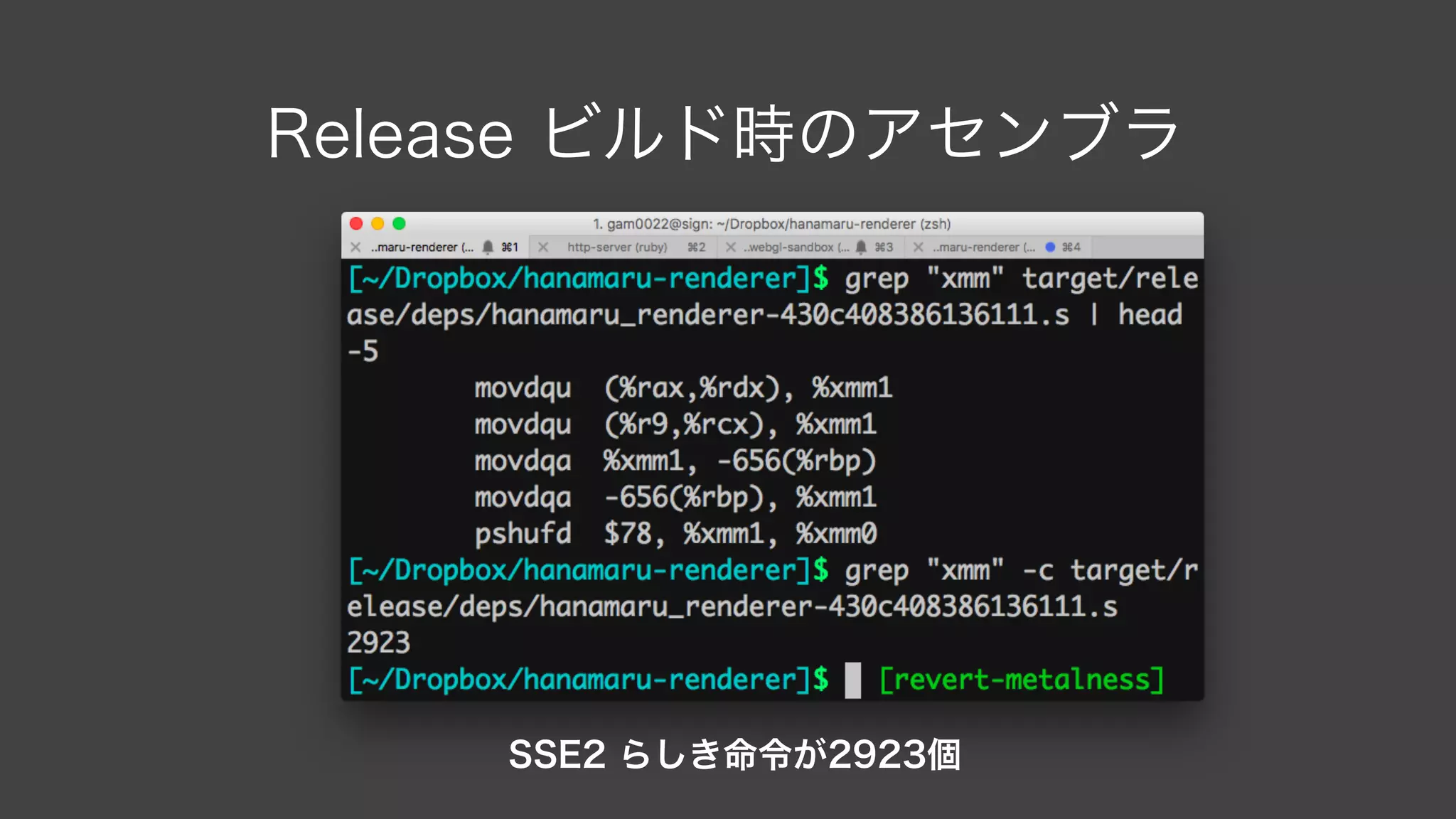 Hanamaru Renderer for レイトレ合宿5‽