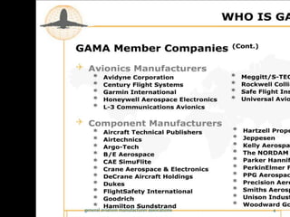 general aviation manufacturer assocations   4
 