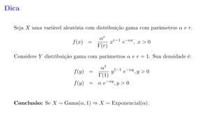 Distribuição Gama de Probabilidade - Resolução de Questão | PDF