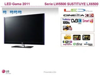 Gama 2011 lcd led lg