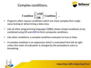 Skillwise - Cobol Programming Basics | PPTX