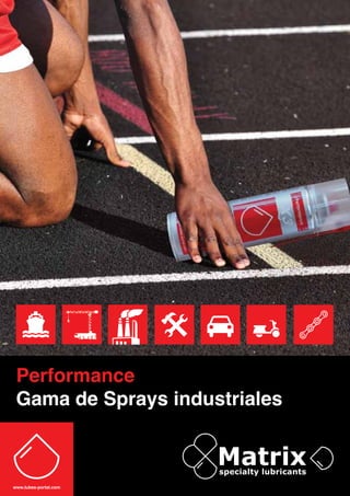 Performance
Gama de Sprays industriales
www.lubes-portal.com
 