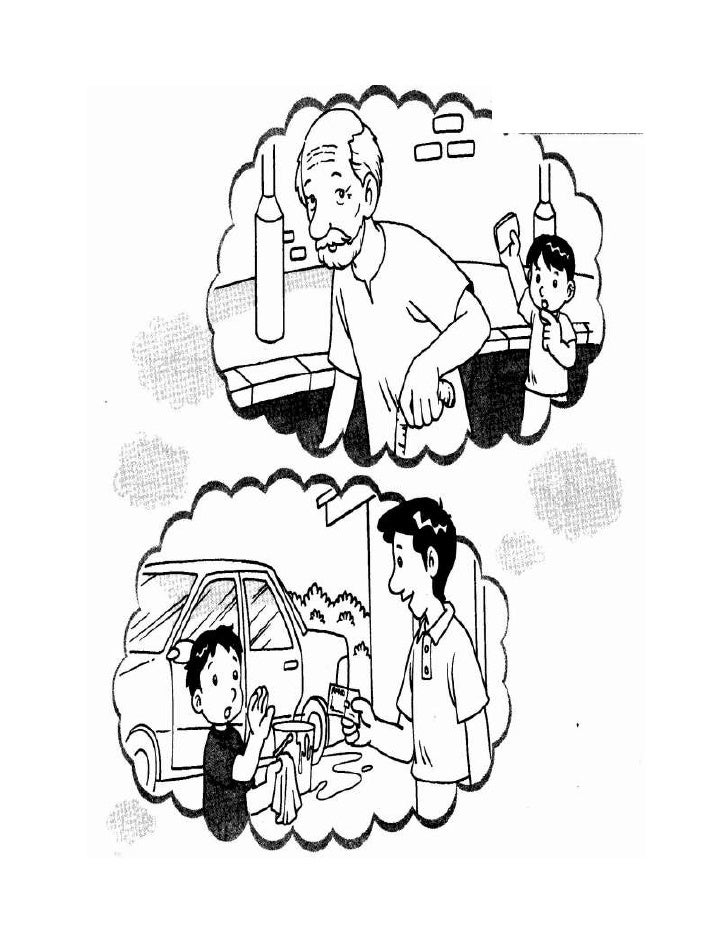 Moral Gambar Nilai Nilai Murni / Pengenalan / Gerak maknawi adalah