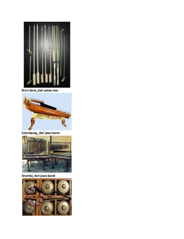 Gambar Alat Musik Tradisional