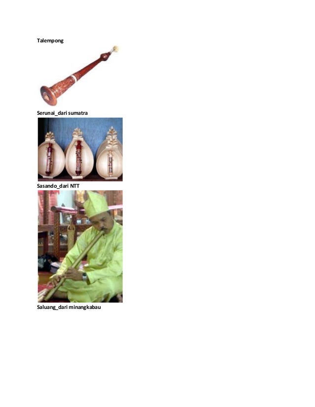 Gambar Alat Musik Tradisional