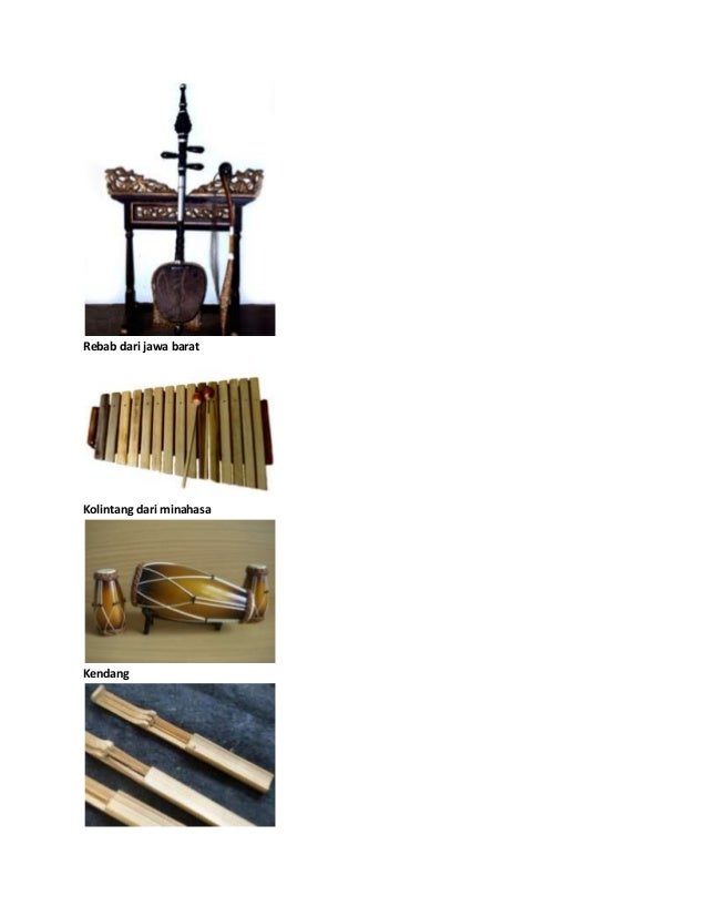  Gambar  alat  musik  tradisional 