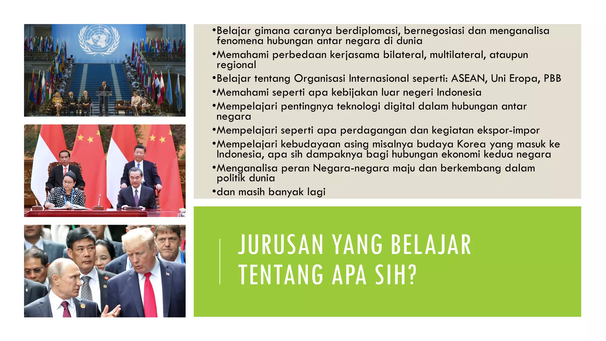 Jurusan Ilmu Hubungan Internasional Universitas Teknologi Yogyakarta | PDF