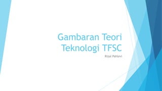 Gambaran Teori
Teknologi TFSC
Rizal Pahlevi
 