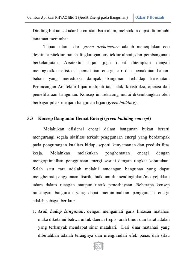 Gambar Aplikasi RVAC Jilid 1 (Audit Energi pada Bangunan)