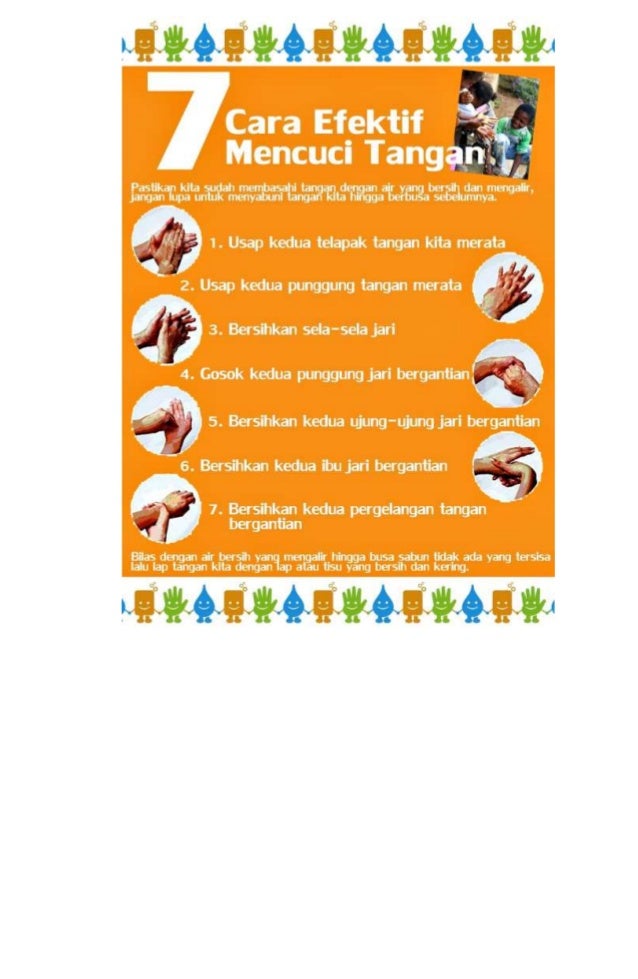 7 Langkah Cuci Tangan