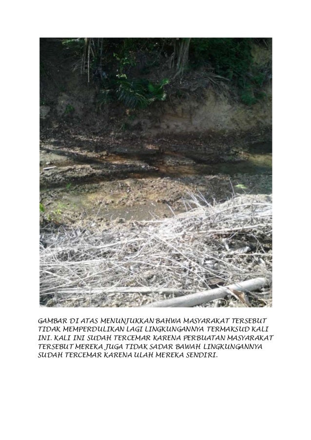 Gambar Di Atas Menunjukan Masyarakat Di Lingkungan Tersebut Tidak Bertaggung Jawab Dalam Membuang Sampah 41892873