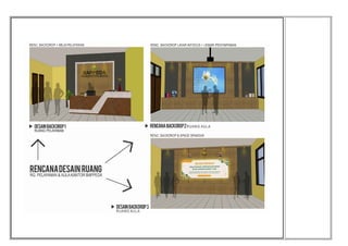 Desain Pekerjaan Interior Kantor Bappeda-Litbang | PDF