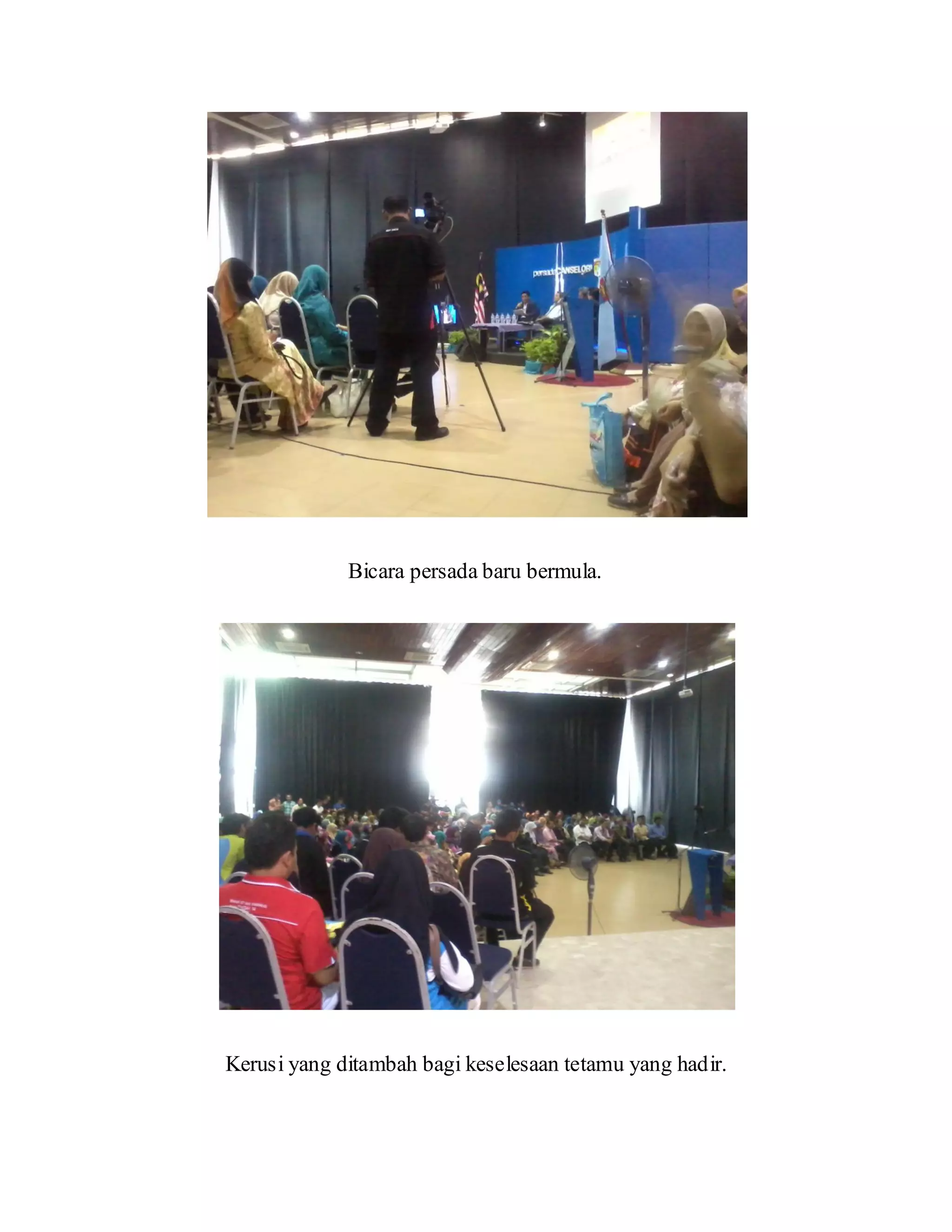 Gambar semasa program berlangsung | PDF