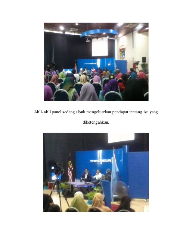 Gambar semasa program berlangsung