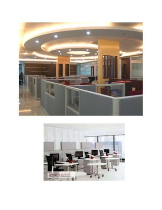 Gambar tata ruang kantor terbuka | DOCX