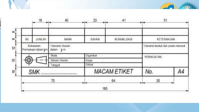 Gambar teknik bahan ajar