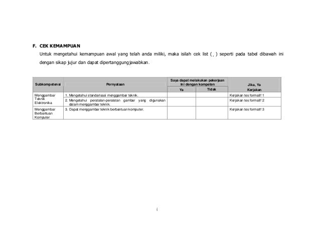 Gambar Teknik Manual Dan Visio