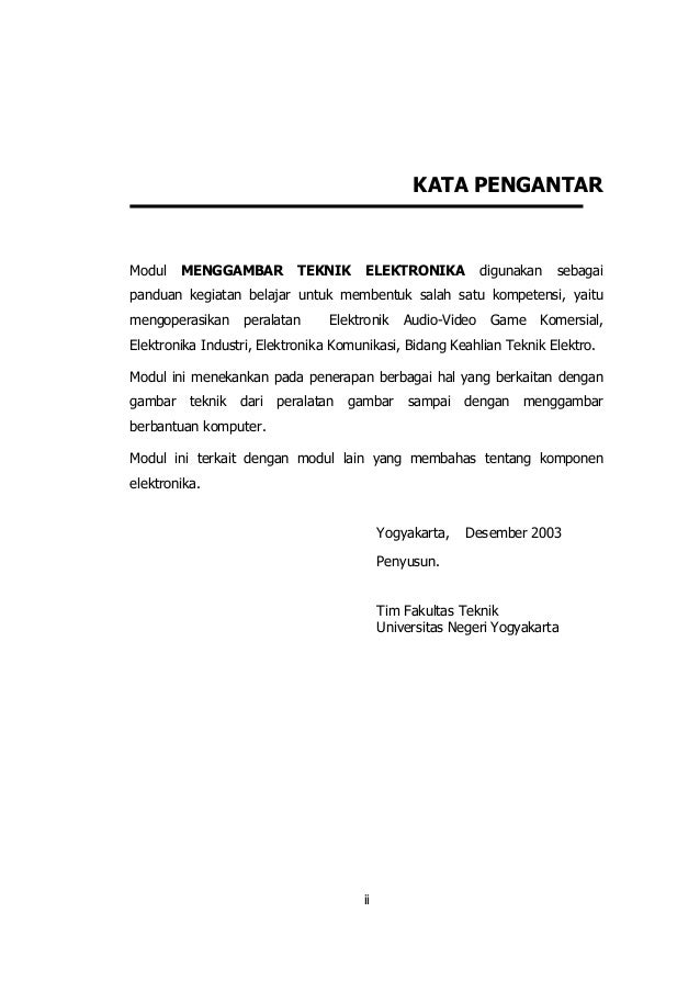 Gambar Teknik Manual Dan Visio