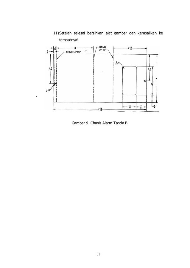 Gambar Teknik Manual Dan Visio