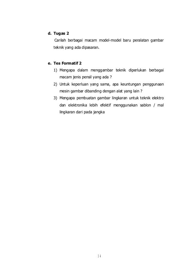 Gambar Teknik Manual Dan Visio