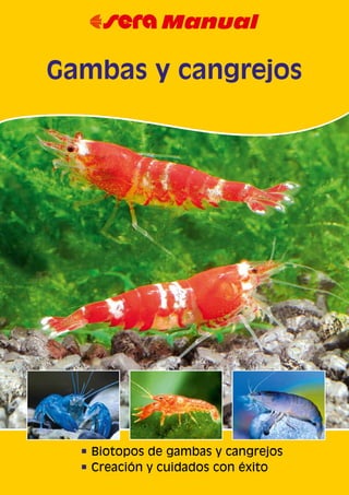 n Biotopos de gambas y cangrejos
n Creación y cuidados con éxito
Gambas y cangrejos
 