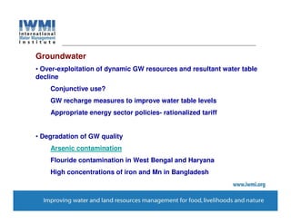 Hydrology and Water Resources of the Indo-Gangetic basin | PDF