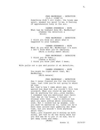 A Gamble On Life script