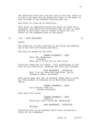 A Gamble On Life script