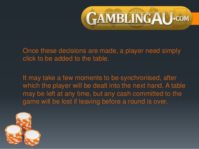 How to play online poker in australia reddit How to play online poker in australia reddit