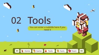 donload pixel ppt template presentation dig and build | PPTX