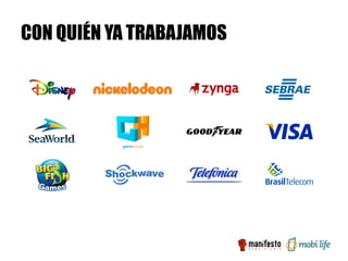 CON QUIÉN YA TRABAJAMOS
 