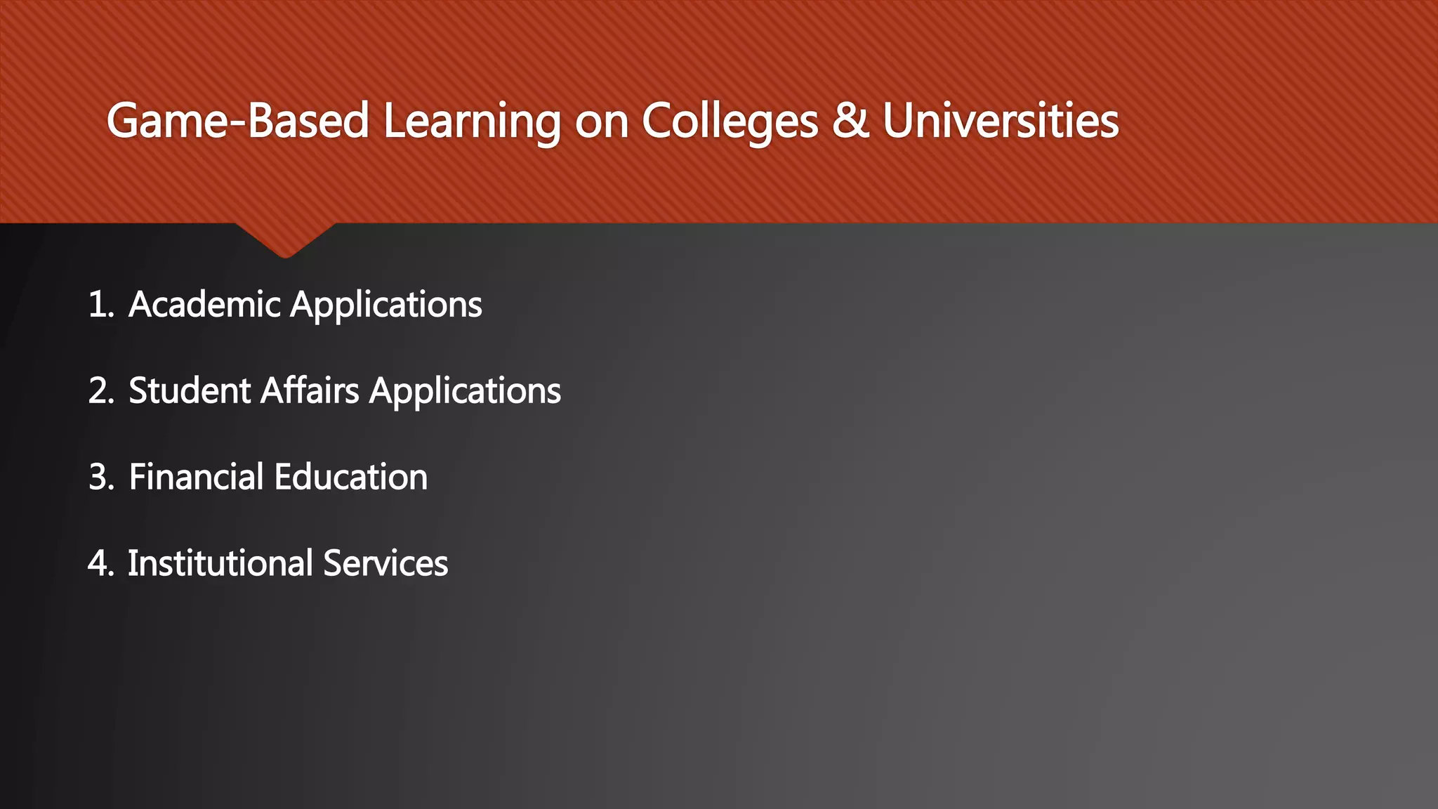 Engaging Students Through Game-Based Learning | PPTX | Educational ...
