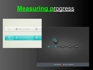 Measuring progress
 